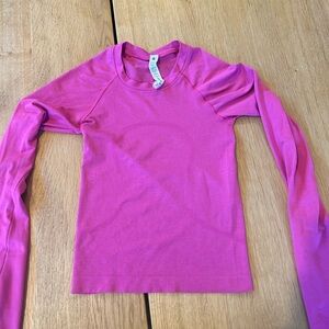 lululemon athletica Long Sleeve Tee - Pink